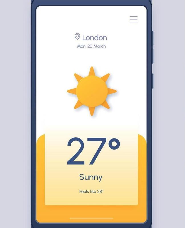 Weather app image